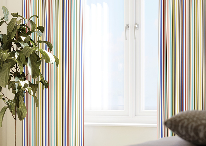 The British Stripe Co. Catherine, Bristol No.1 - Made to Measure Curtains - Image 5